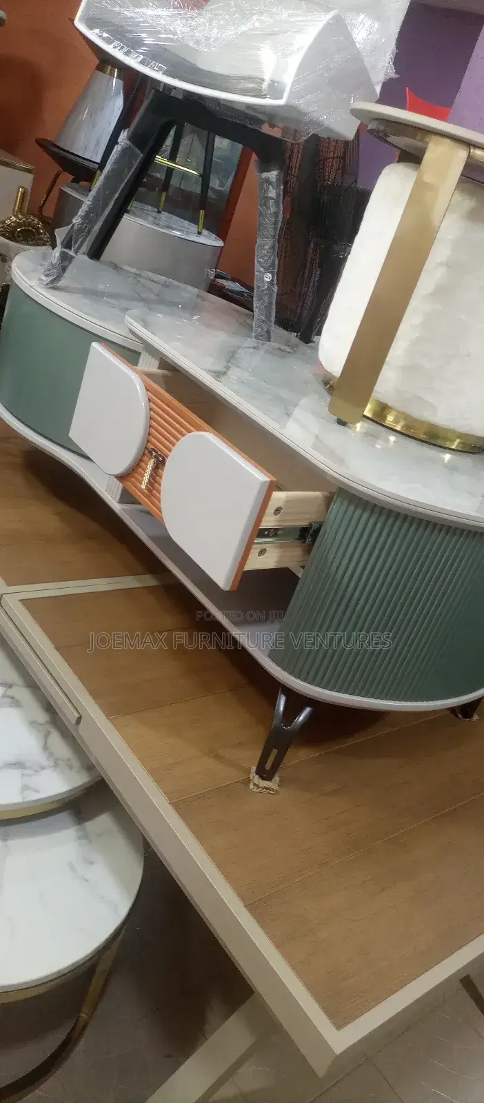 2in1 Center Table With Drawers.