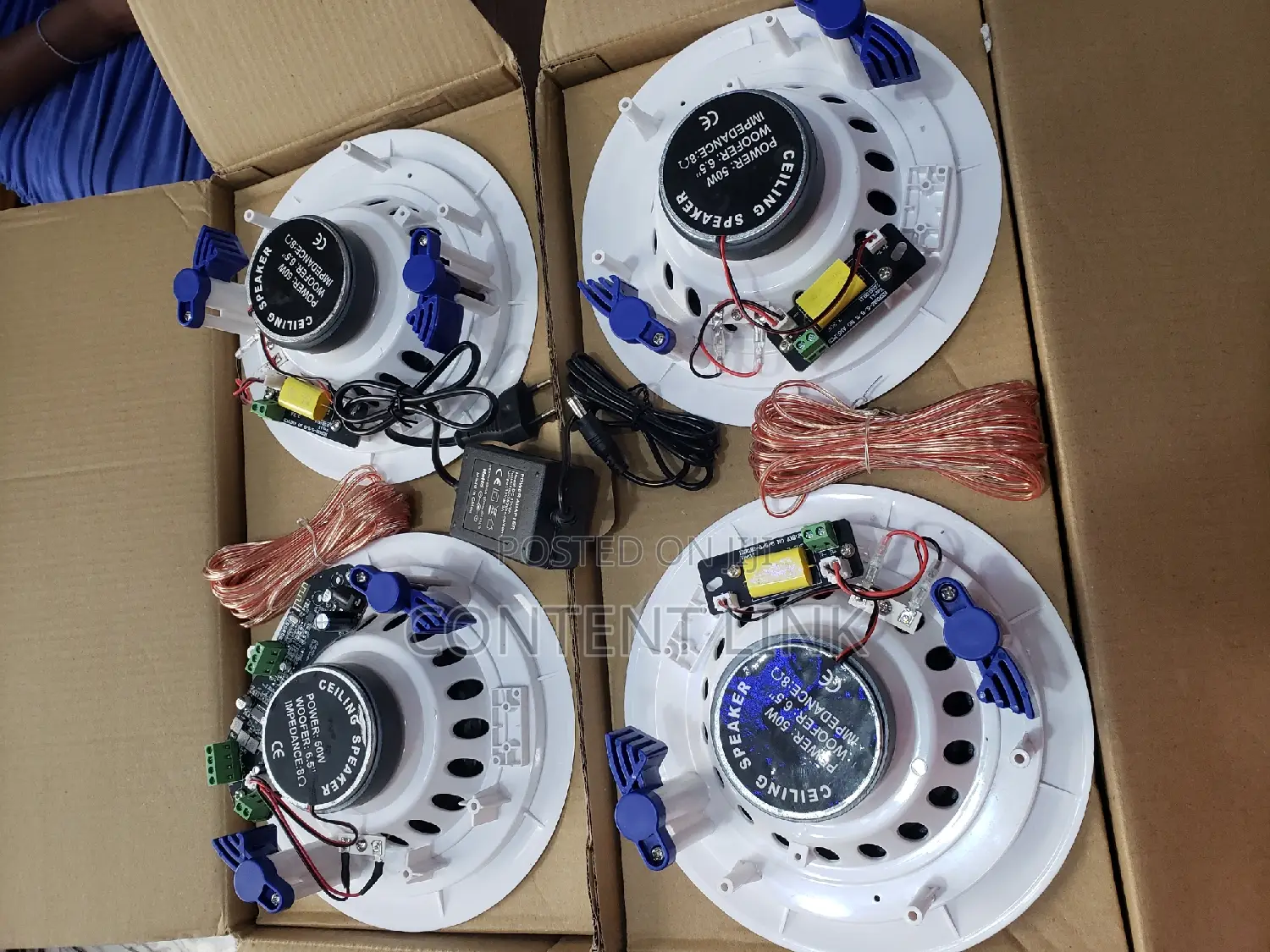 4 In 1 Bluetooth Ceiling/Pop Speakers