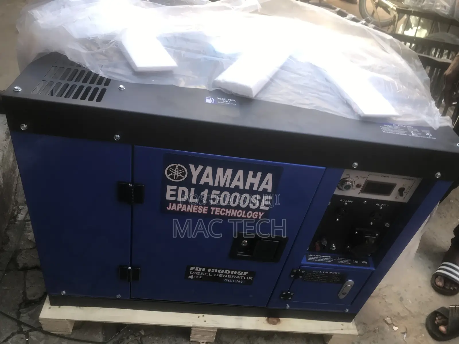 Yamaha Soundproof Generator 10kva.