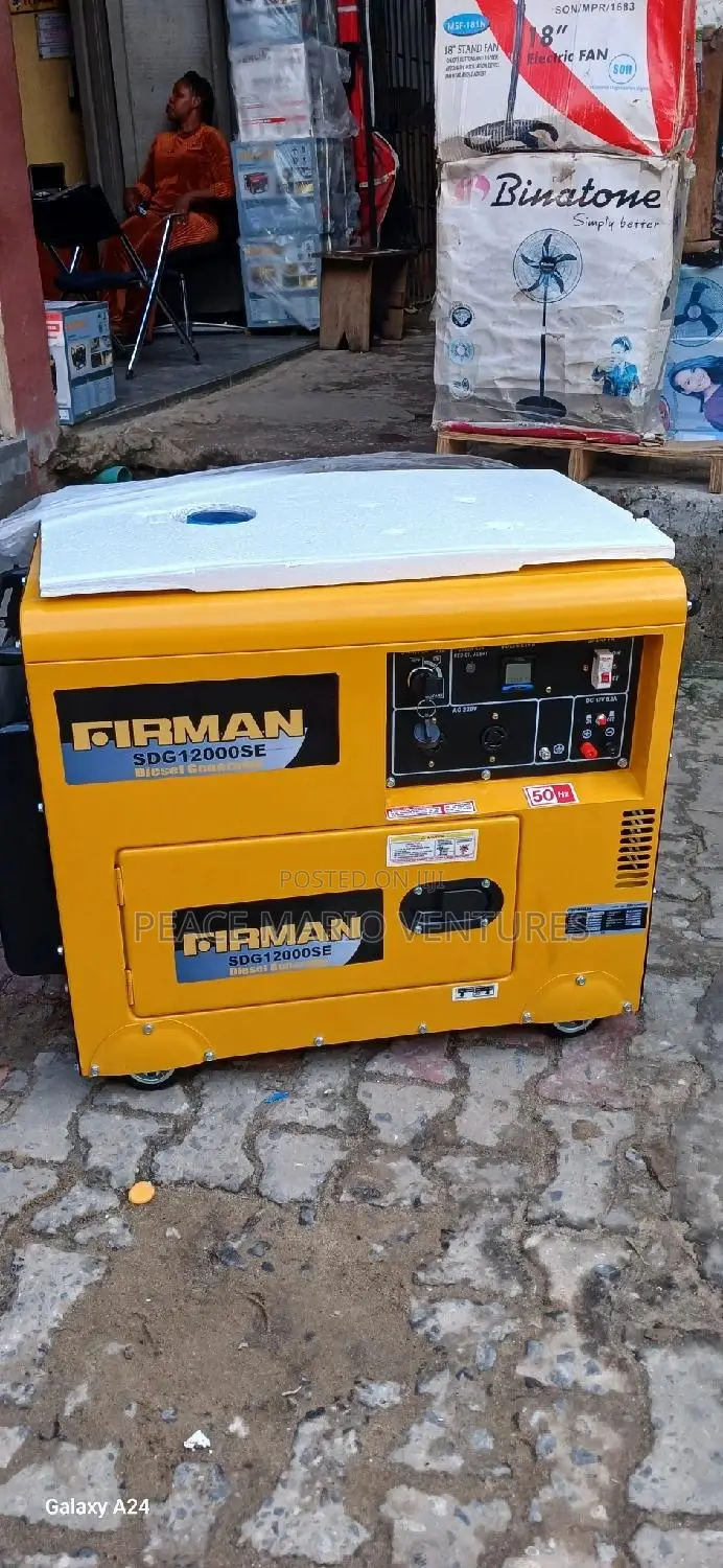 Firman Standard Diesel Soundproof Generator 9.0kva.
