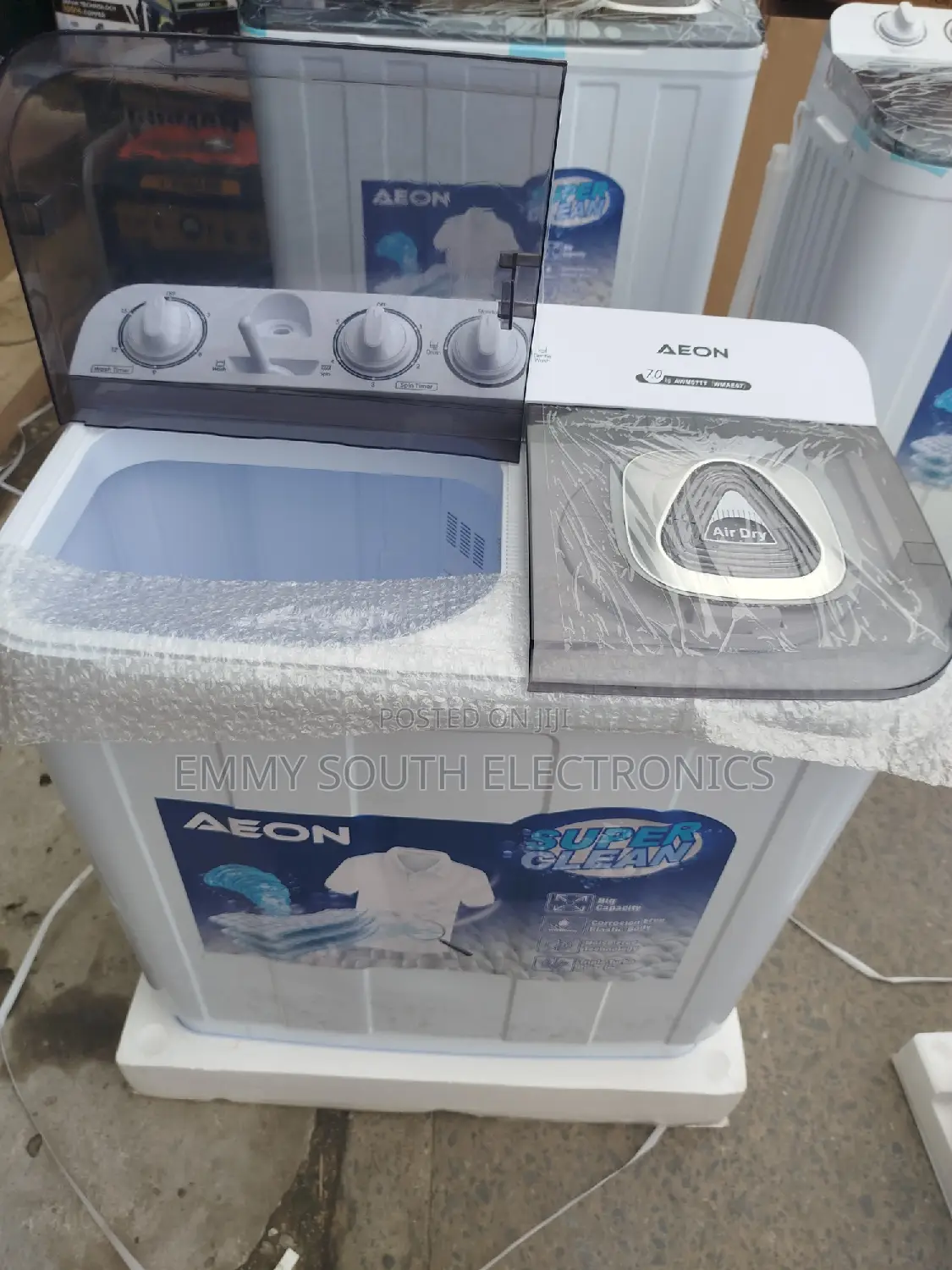 Aeon Classic Washing Machine Top Loader 7.0kg Turbo Twin