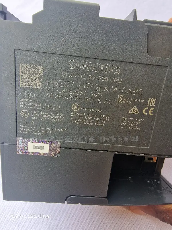 Siemens Simatic S7-300 Cpu 317-2 Pn/Dp | 6es7317-2ek14-0ab0