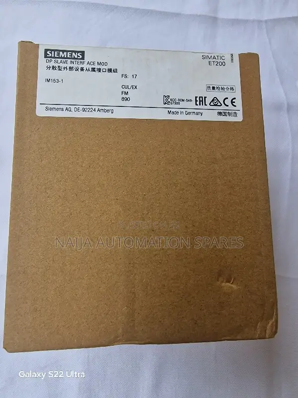 Simatic DP Connection Et200m Im Modules 6es7153-1aa03-0xb0.