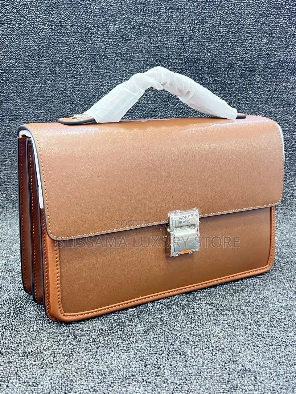 Luxury Mont Blanc Men Purse