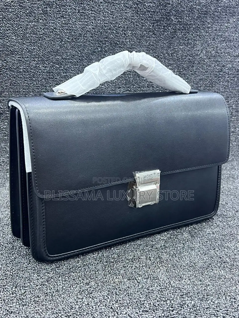 Luxury Mont Blanc Men Purse