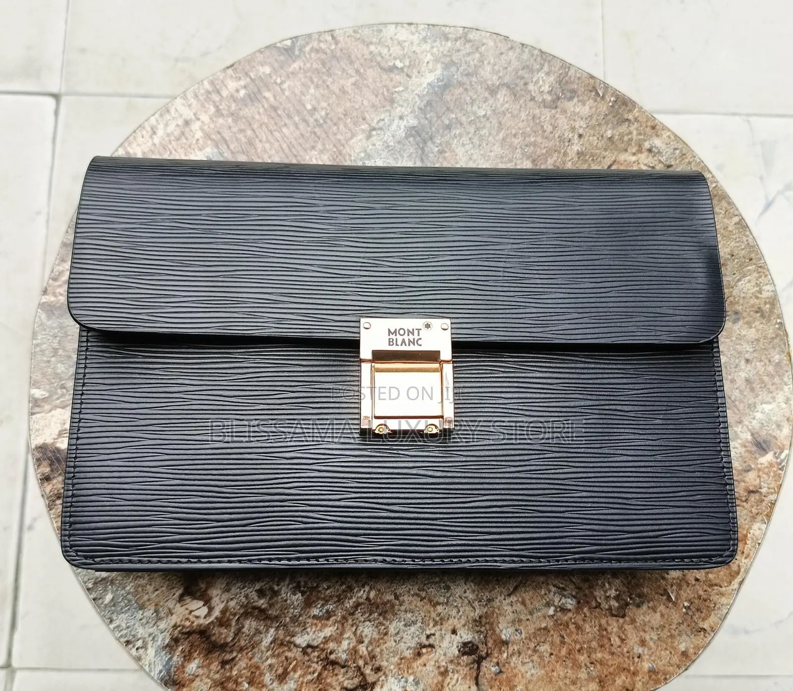 Luxury Mont Blanc Men Purse
