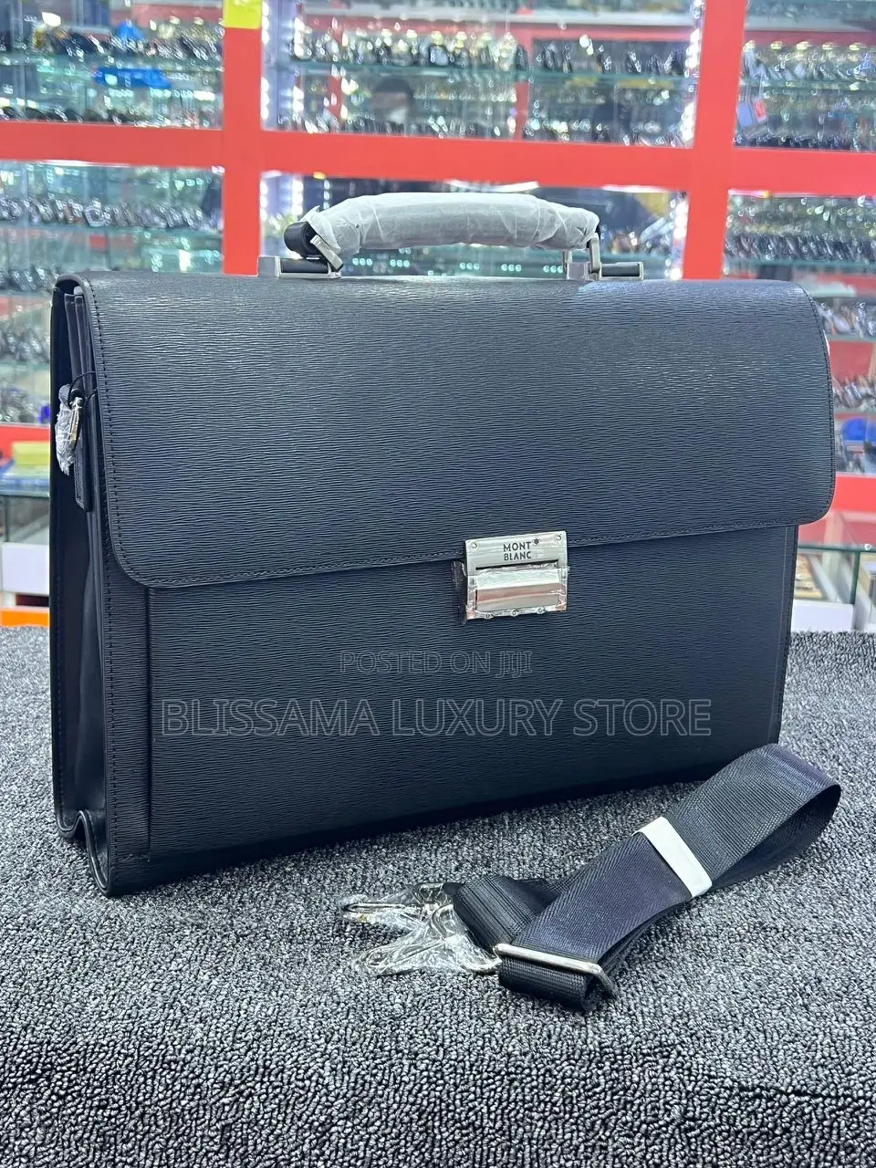 Luxury Mont Blanc Men Purse (Big Size