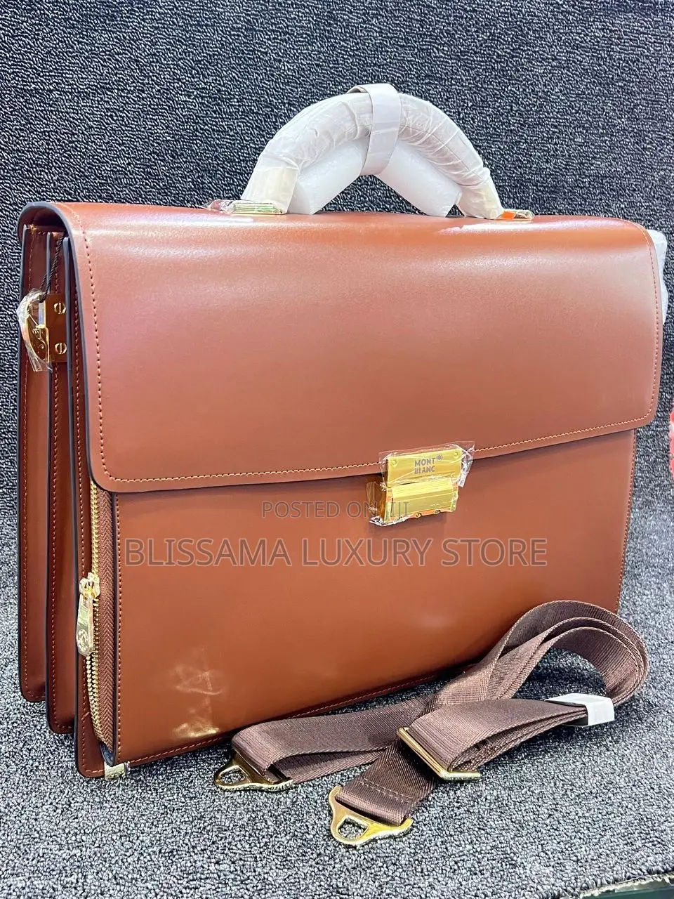 Luxury Mont Blanc Men Purse (Big Size