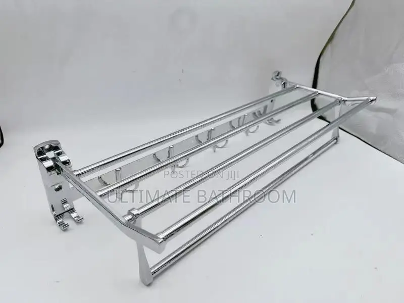 Stainless Steel Towel Rack With Hook