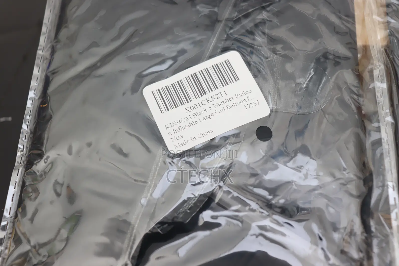 Number 5 Balloon. Black Number Balloon 40 Inch