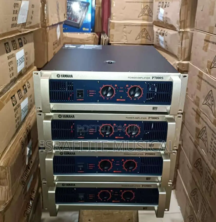 Yamaha Power Amplifier P-3500, P-5000, P-7000
