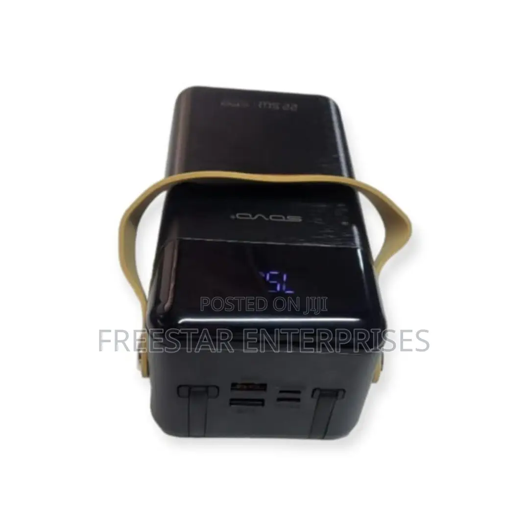 SOVO 60000mah Power Bank. SOVO 22.5W PD Power Bank.