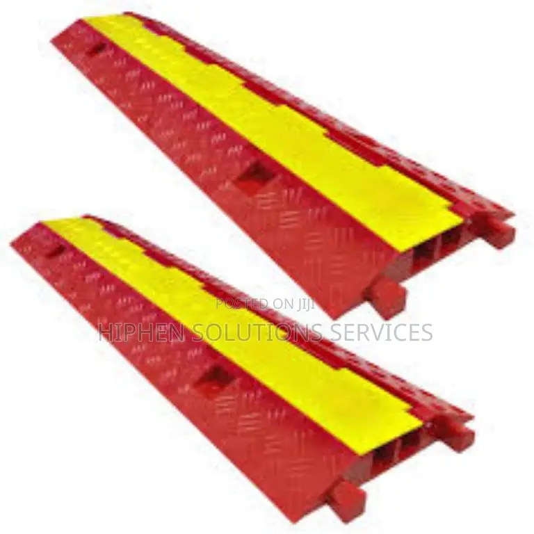 2 Channel Cable Protector Traffic Wire And Hose Ramp