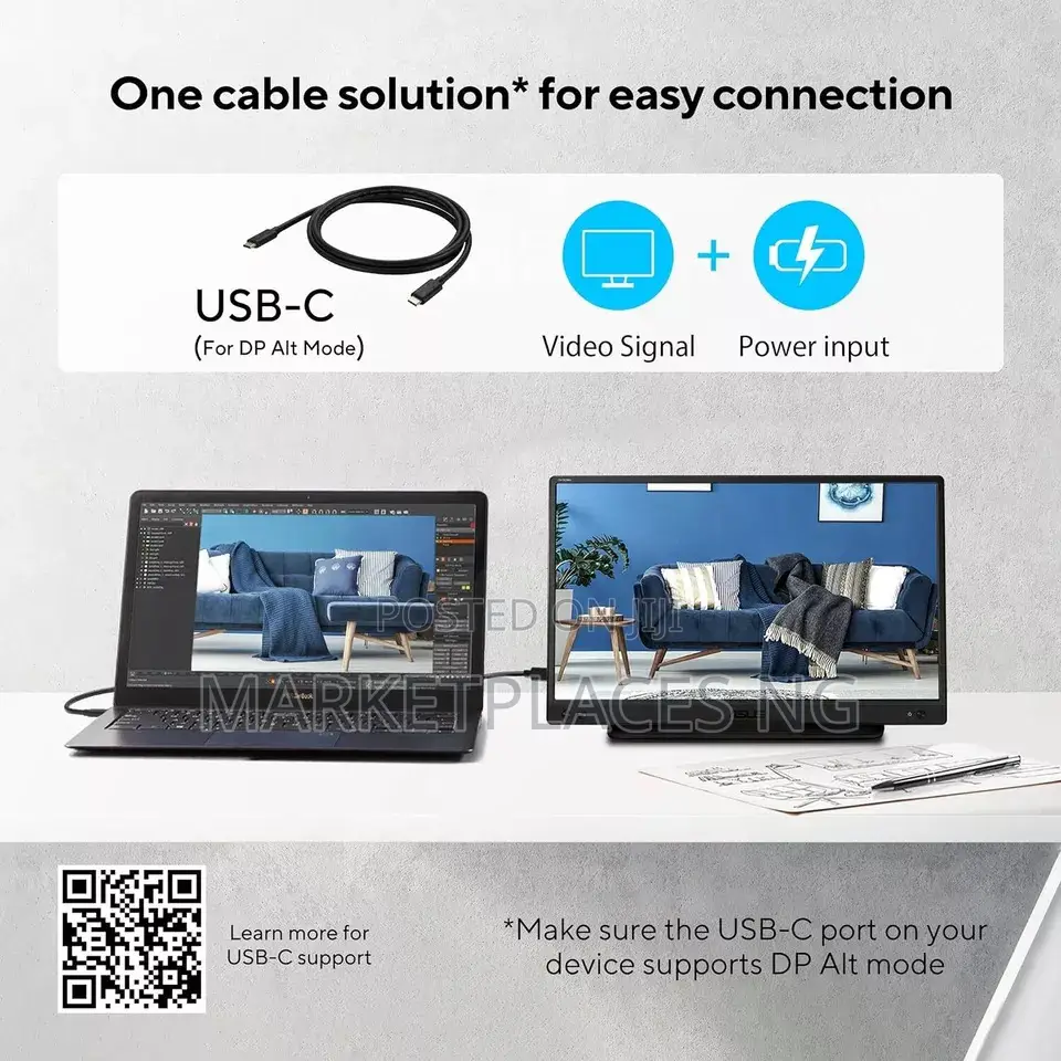 Asus Zenscreen 15.6" Portable USB Monitor(MB16AC)