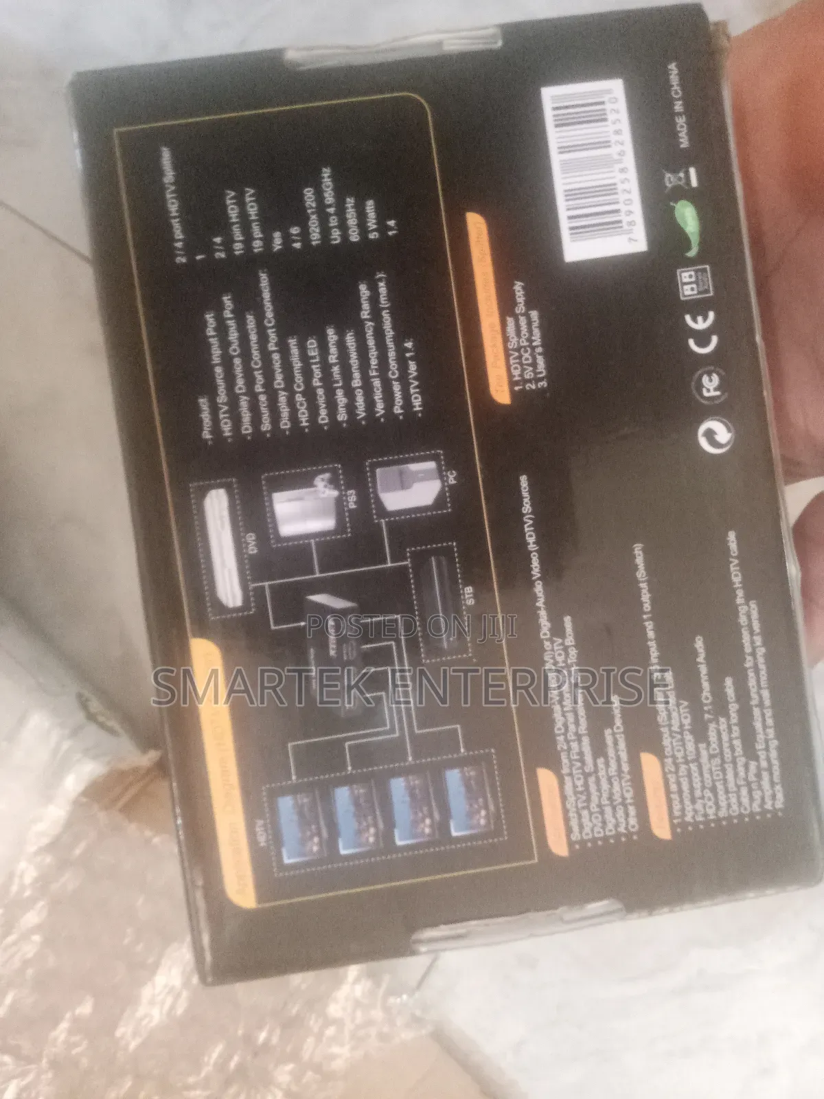 4 Way HDMI Splitter Adapter