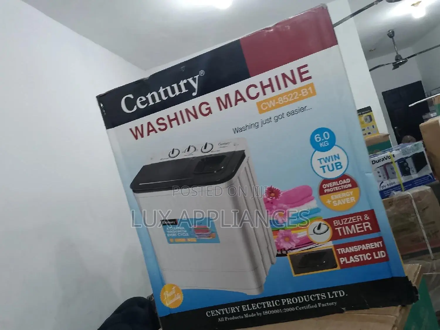 Brand New Easy To Maintain Century Wash And Spin Manual