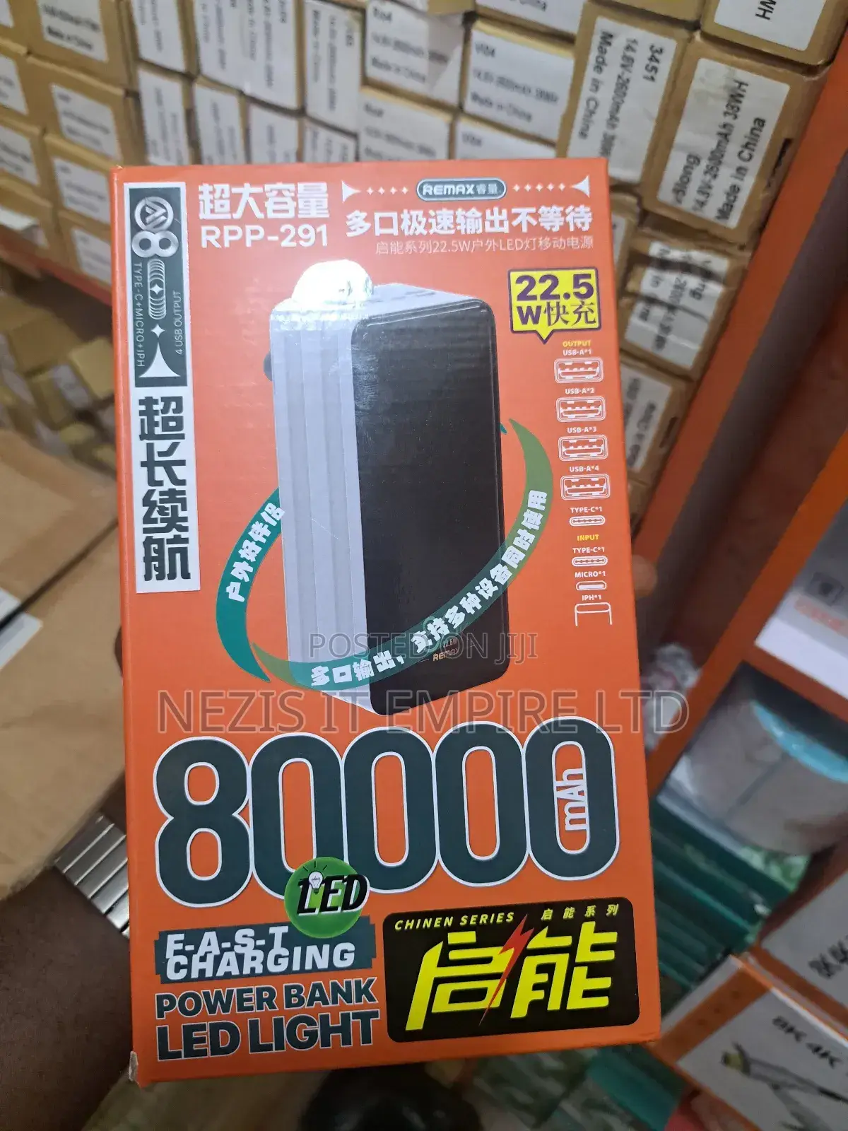 Remax Led 80000mah Powerbank