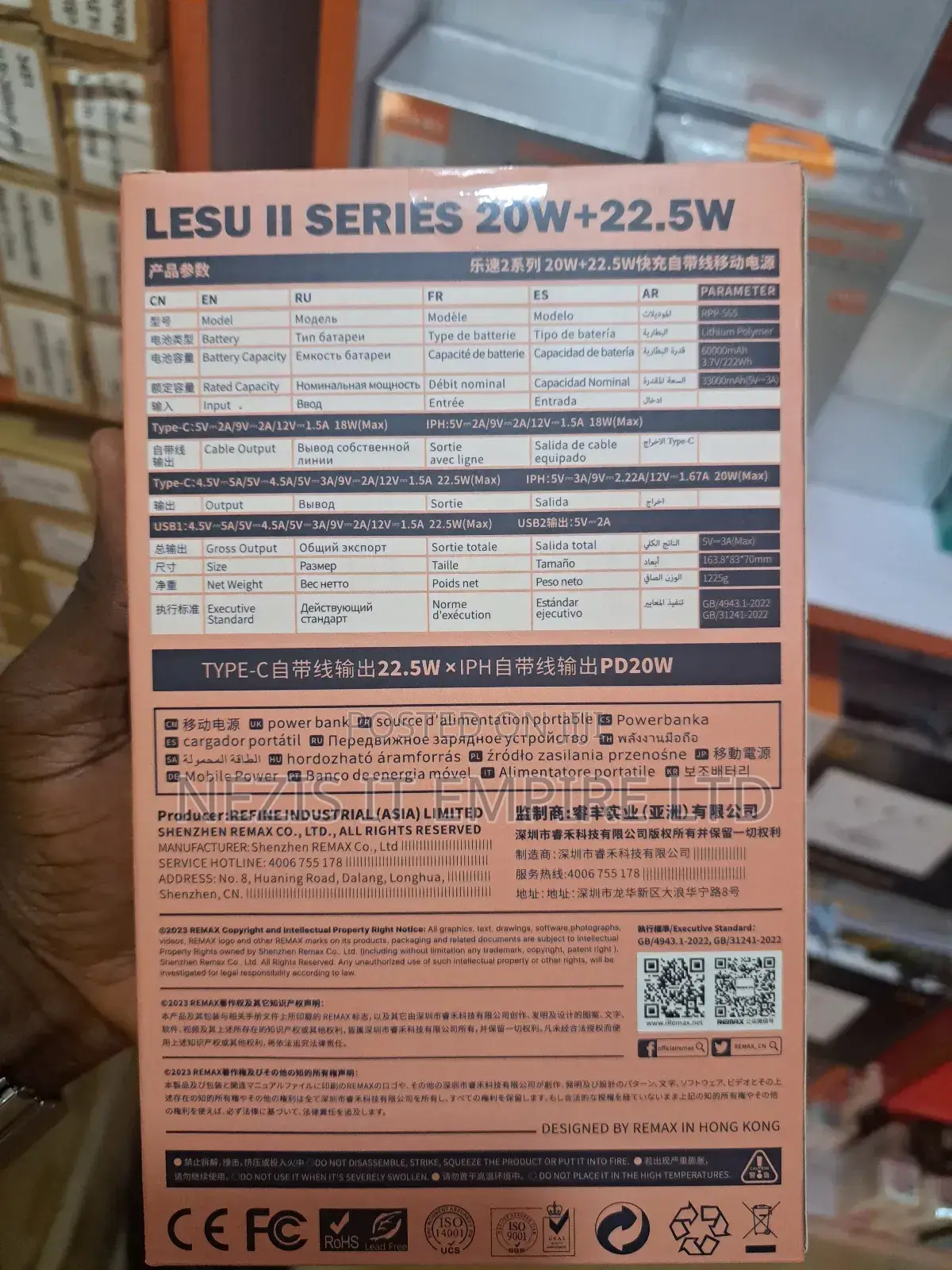 Remax 60000mah Powerbank
