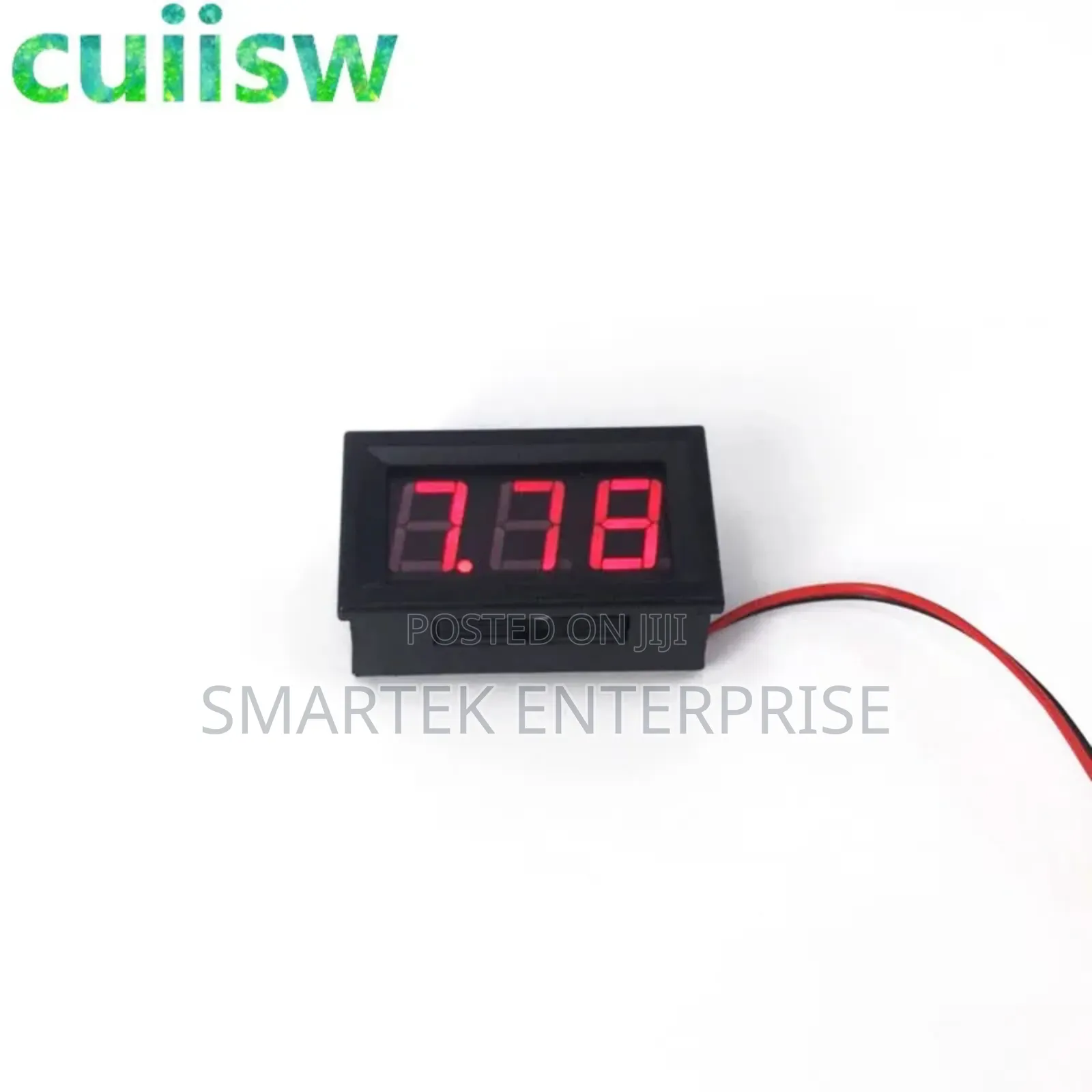 DC DIGITAL VOLTMETER 4.5v-30v (Not Additional Power Needed)