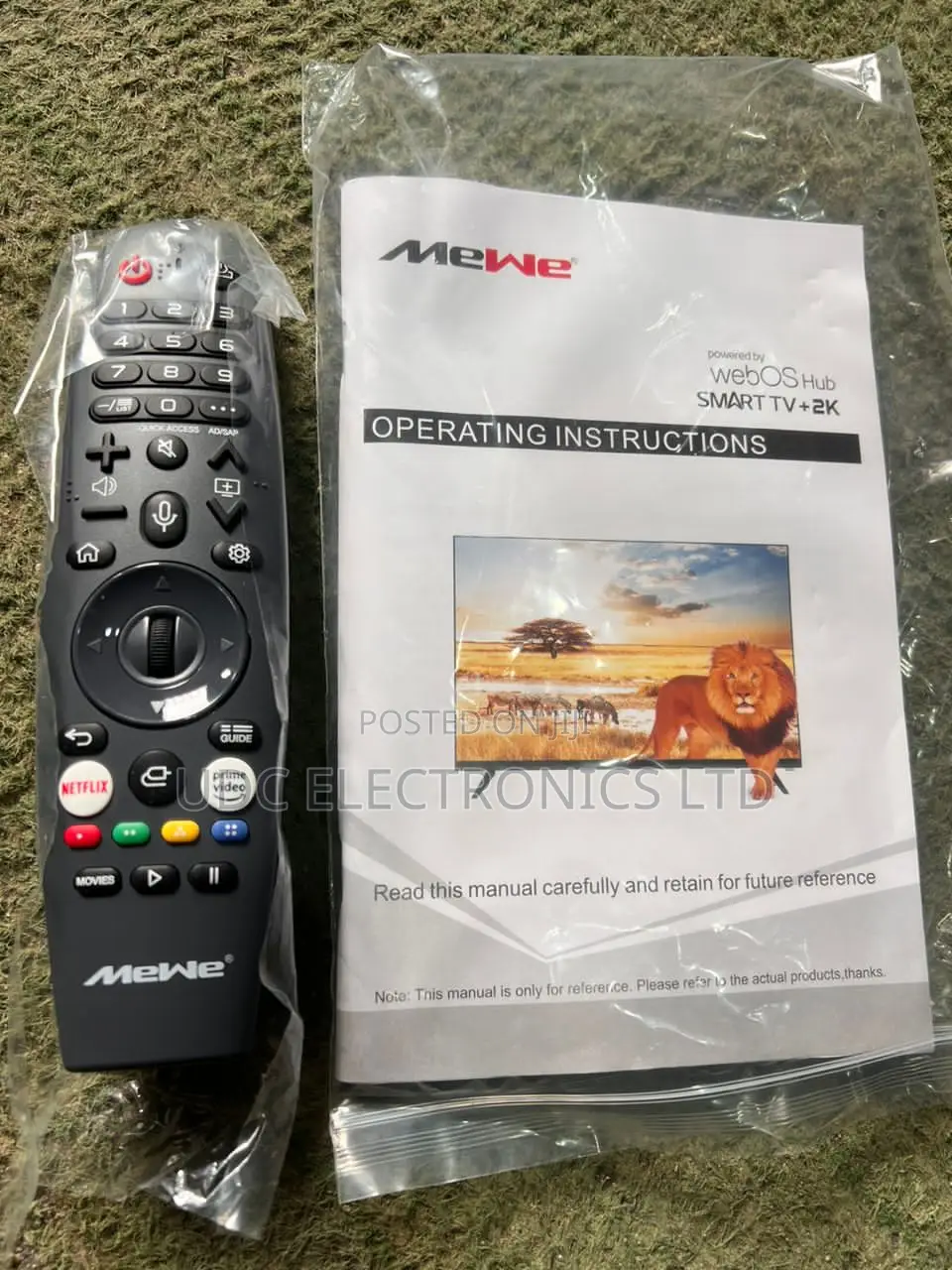Original Doubleglass Mewe Webos 50 Inches Smart Television