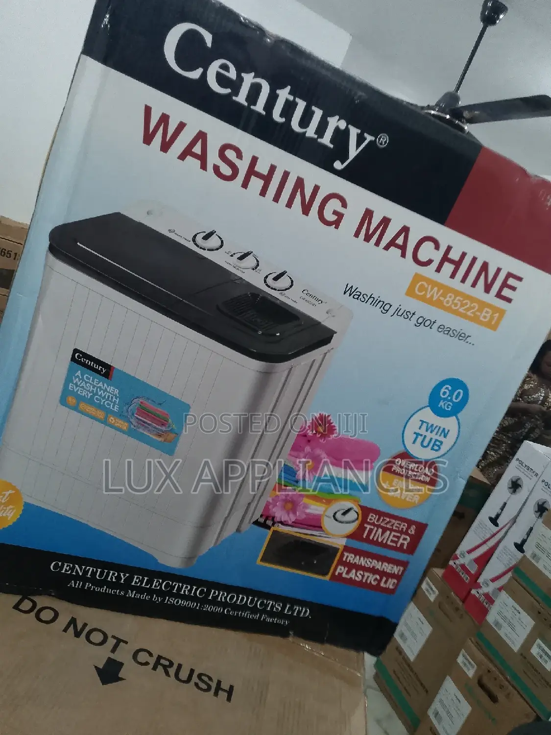 Water Proof Rust Proof Full Plastic Body Century Wash/Spin