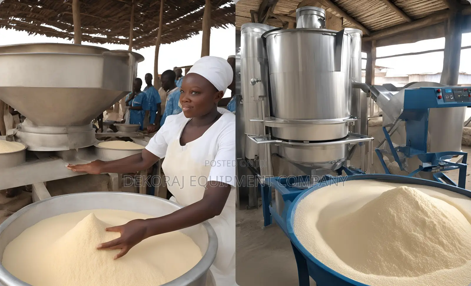 High-quality Garri Production With Dekoraj Advanced Machine