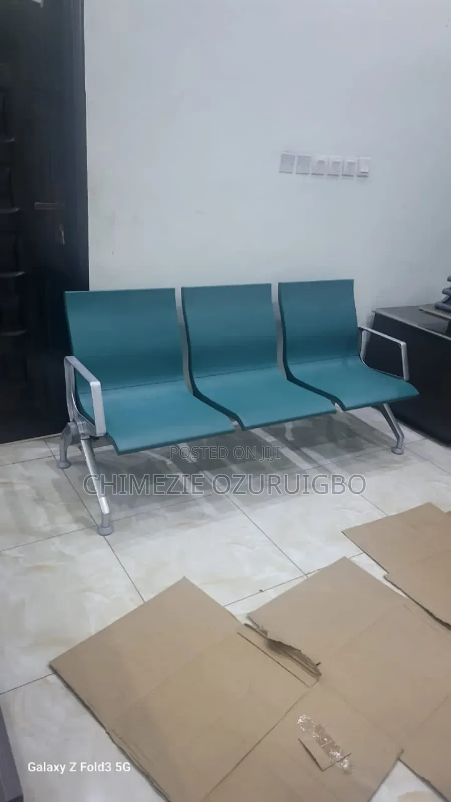 3 Seater Airport/Visitors Waiting Chairs