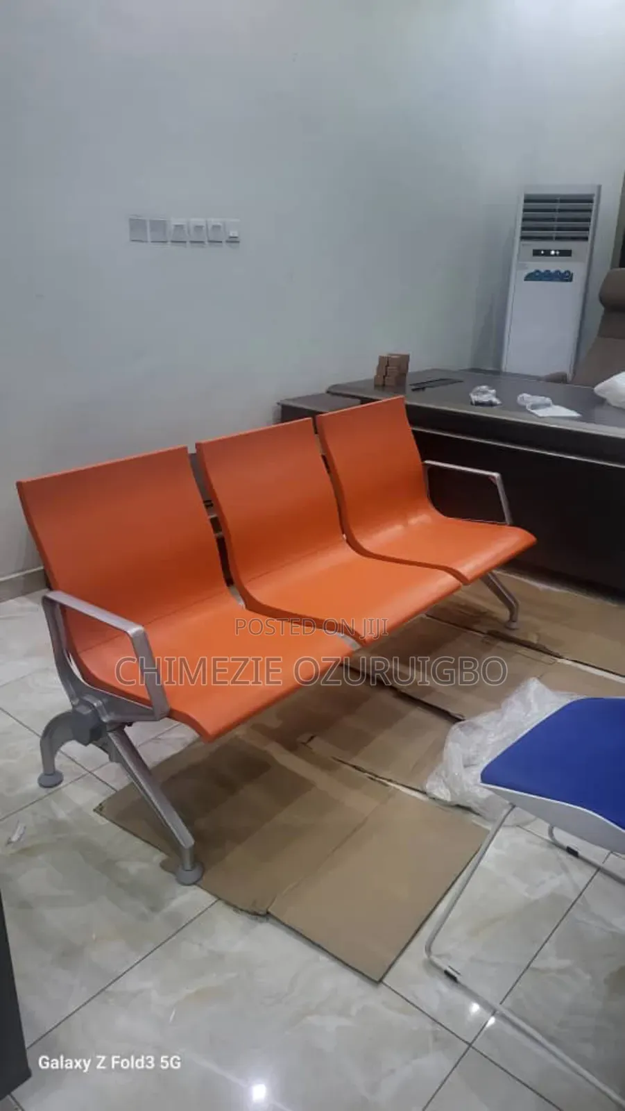 3 Seater Airport/Visitors Waiting Chairs