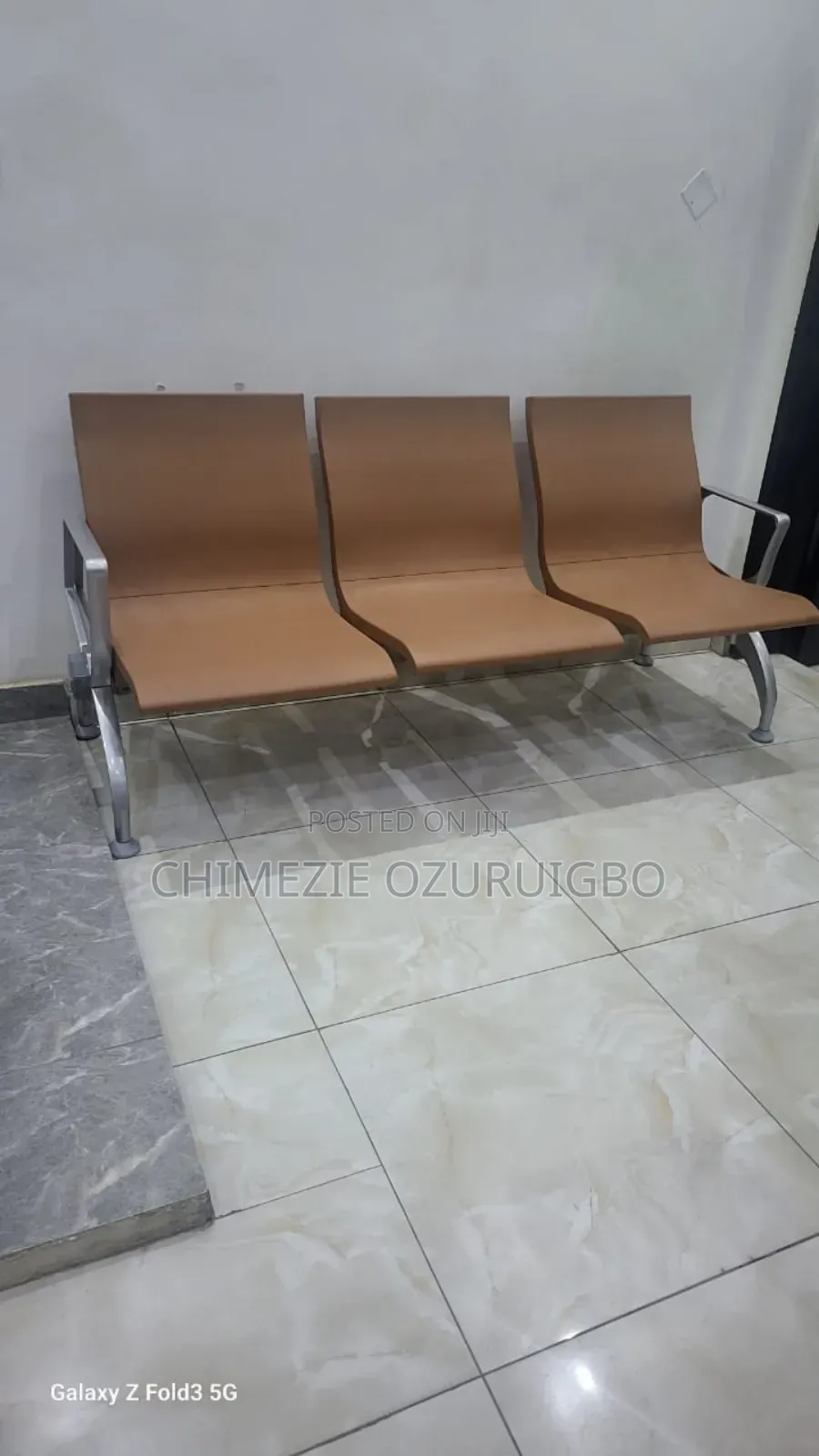 3 Seater Airport/Visitors Waiting Chairs