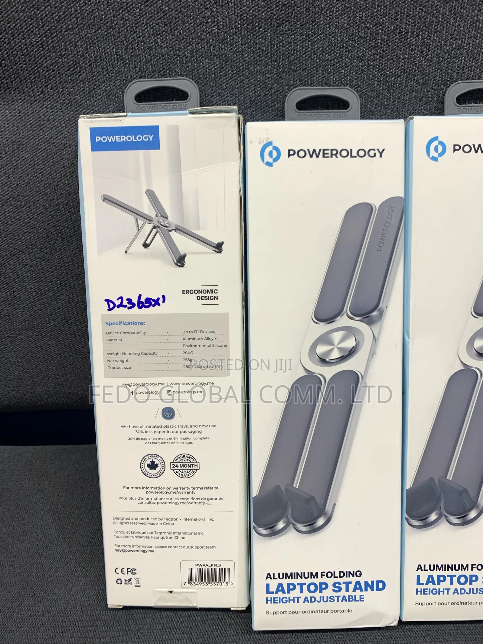 POWEROLOGY Aluminum Folding Laptop Stand
