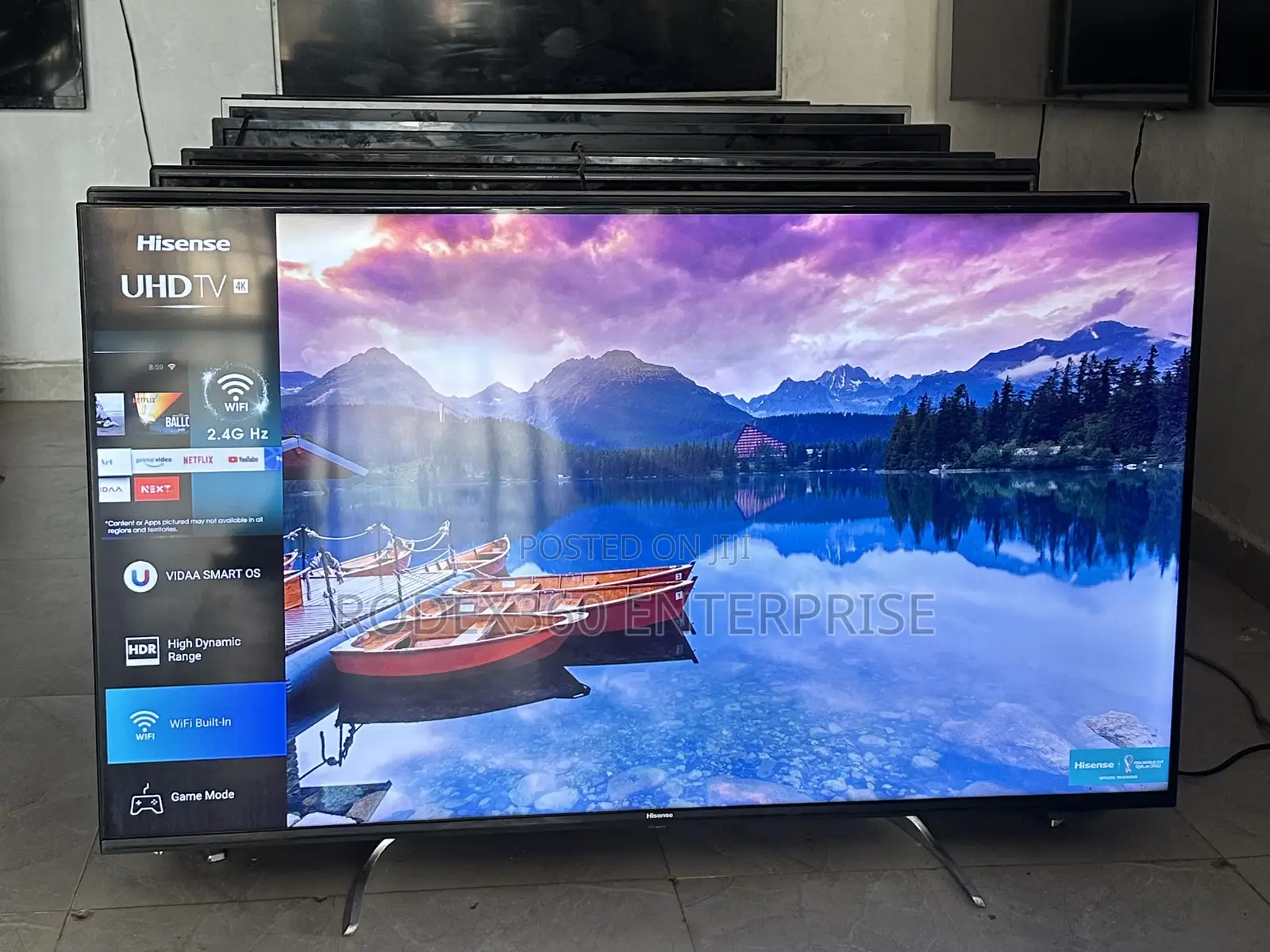50-inch Uk-used Hisense Smart Tv For Sale