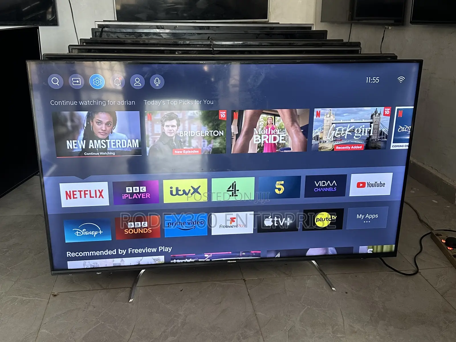 50-inch Uk-used Hisense Smart Tv For Sale