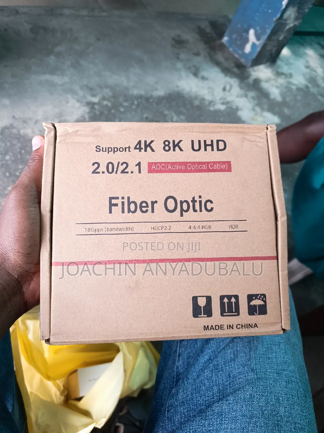 Hdmi to Hdmi 2.0 Fiber Optic Cable 50m Ultra Hd