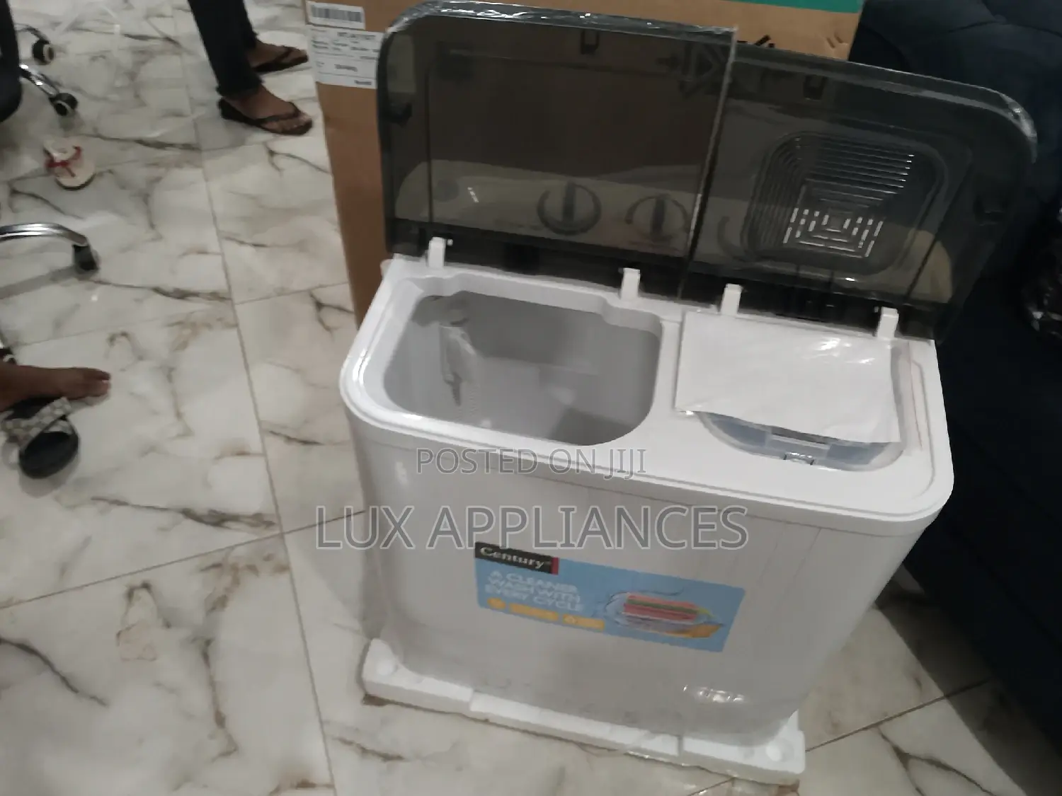 Century Wm,Twin Tub, 6kg, Classical Design White Cw- 8522-B1