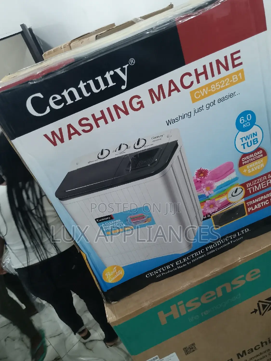 Energy-Efficient Century 6kg Washing Machine Manual