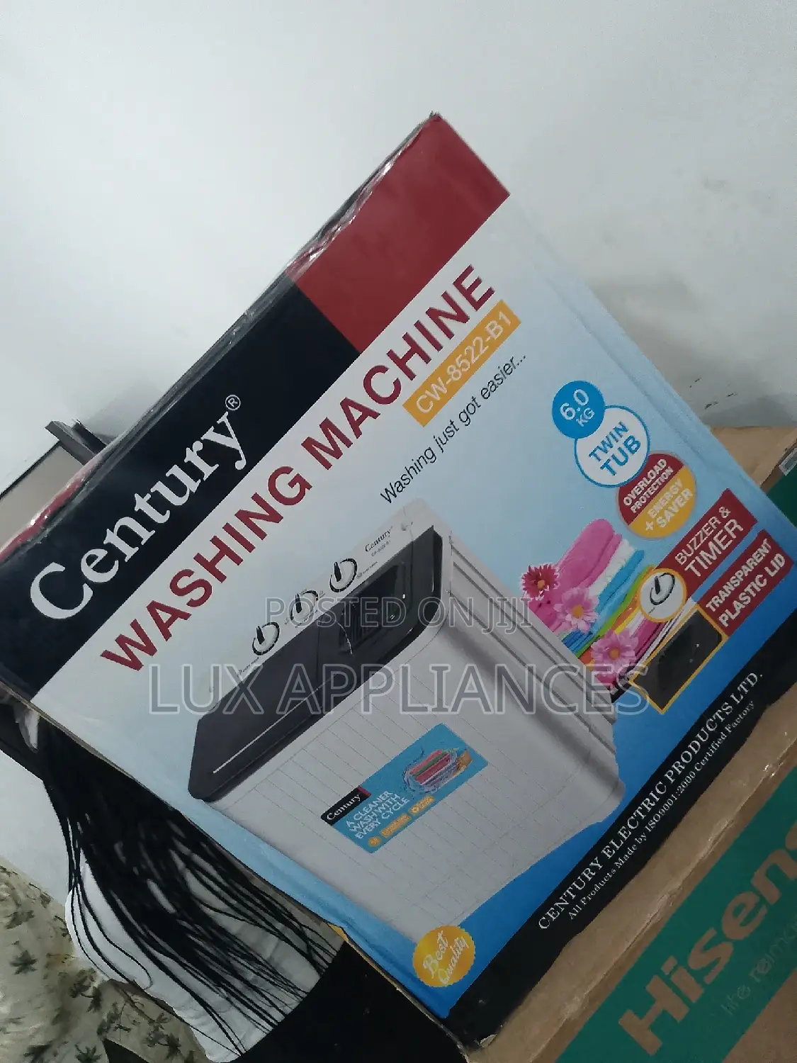 Brand New Easy To Maintain Century Wash And Spin Manual