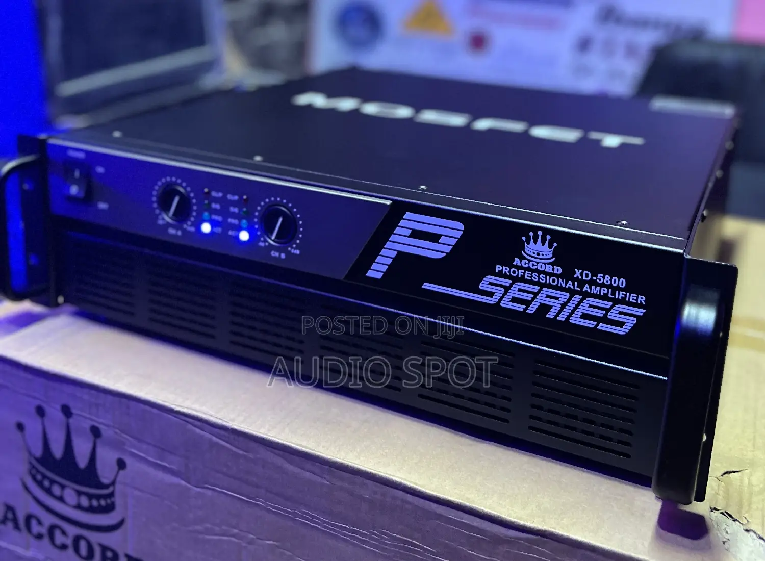 Original ACCORD XD-5800 Professional Amplifier