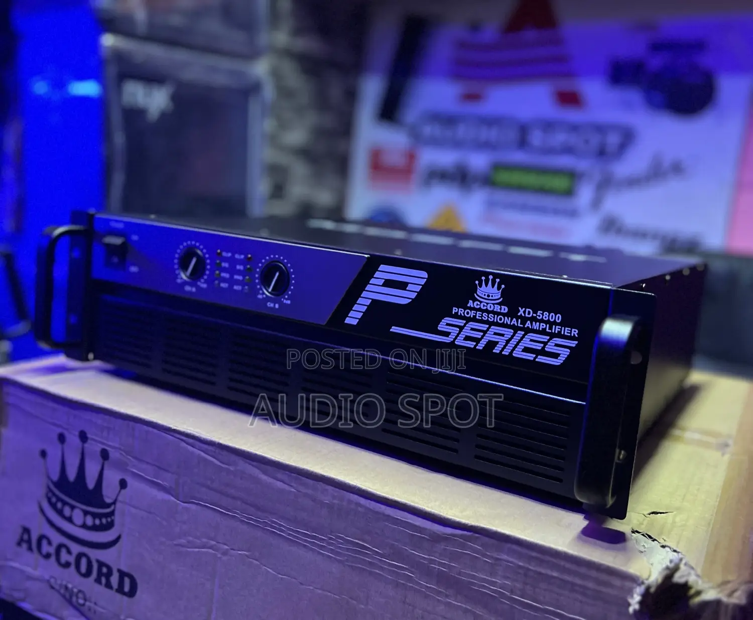 Original ACCORD XD-5800 Professional Amplifier