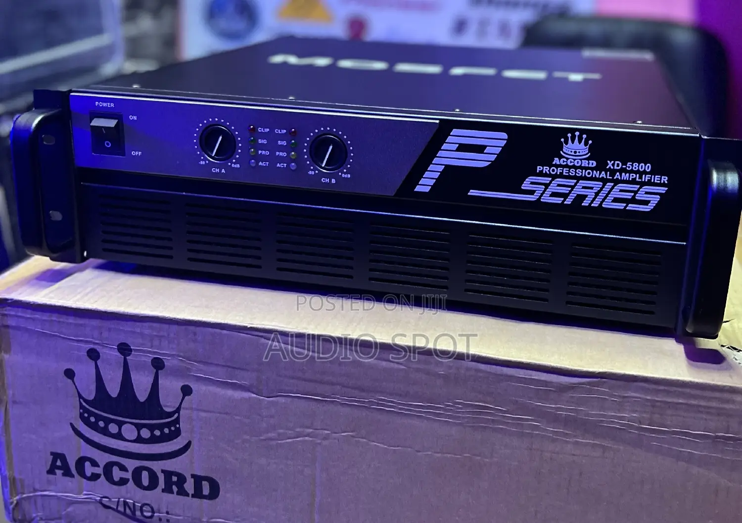 Original ACCORD XD-5800 Professional Amplifier