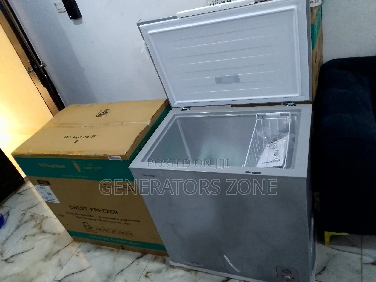 New in Hisense Freezer With Lock 200l -Baskerlt| Fc-260sh