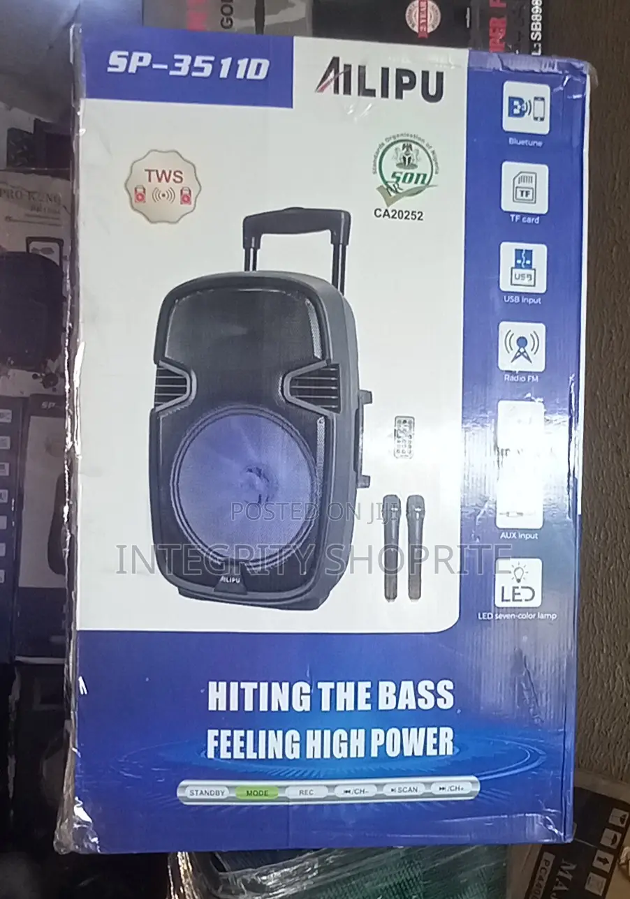 Ailiup Address System With 2 Micro Phone Wireless SP-35110