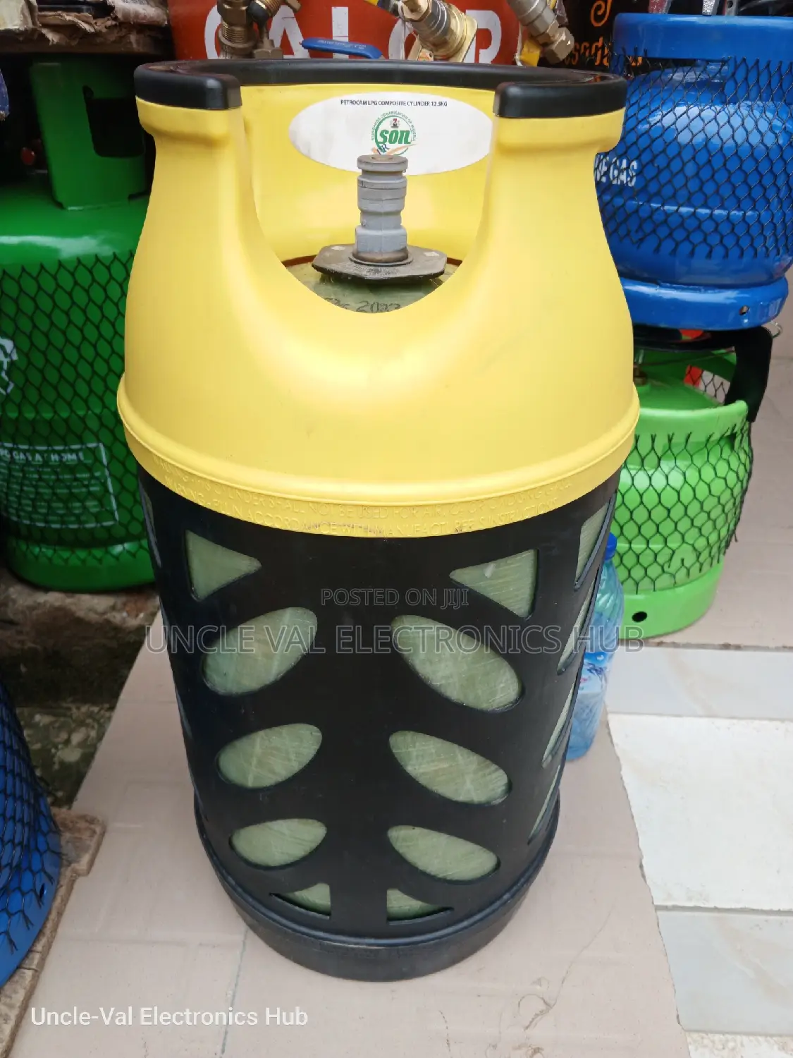 12.5kg Fiber-transparent Gas Cylinder