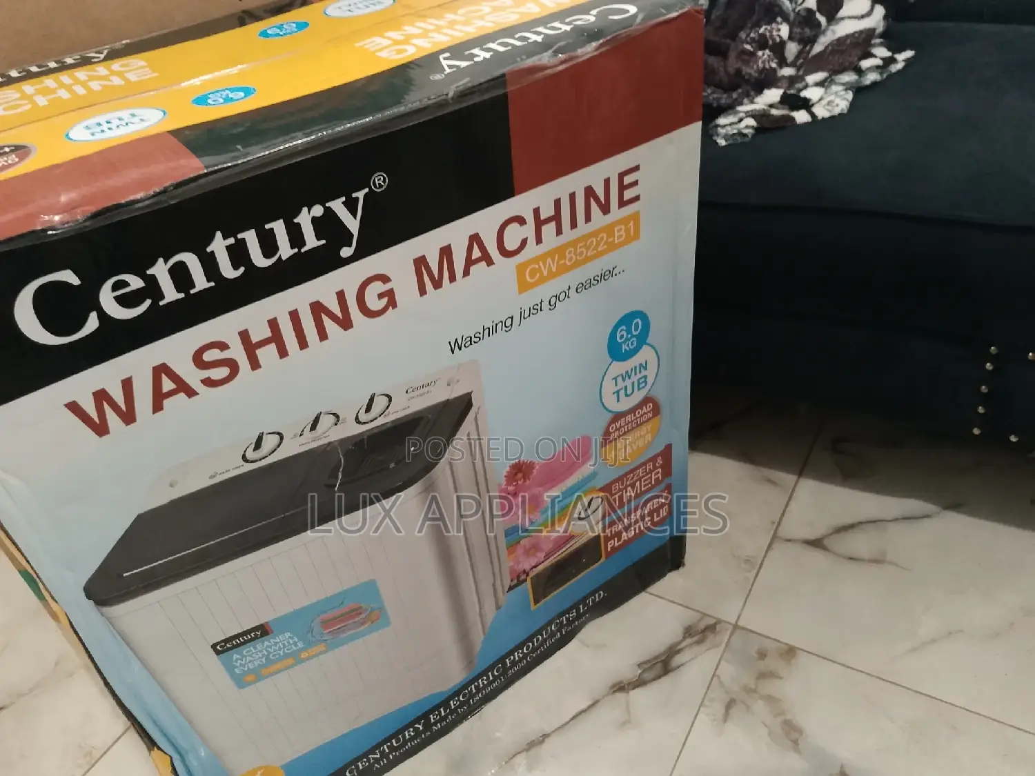 Minimal Noise Quality Century Wash and Spin Manual