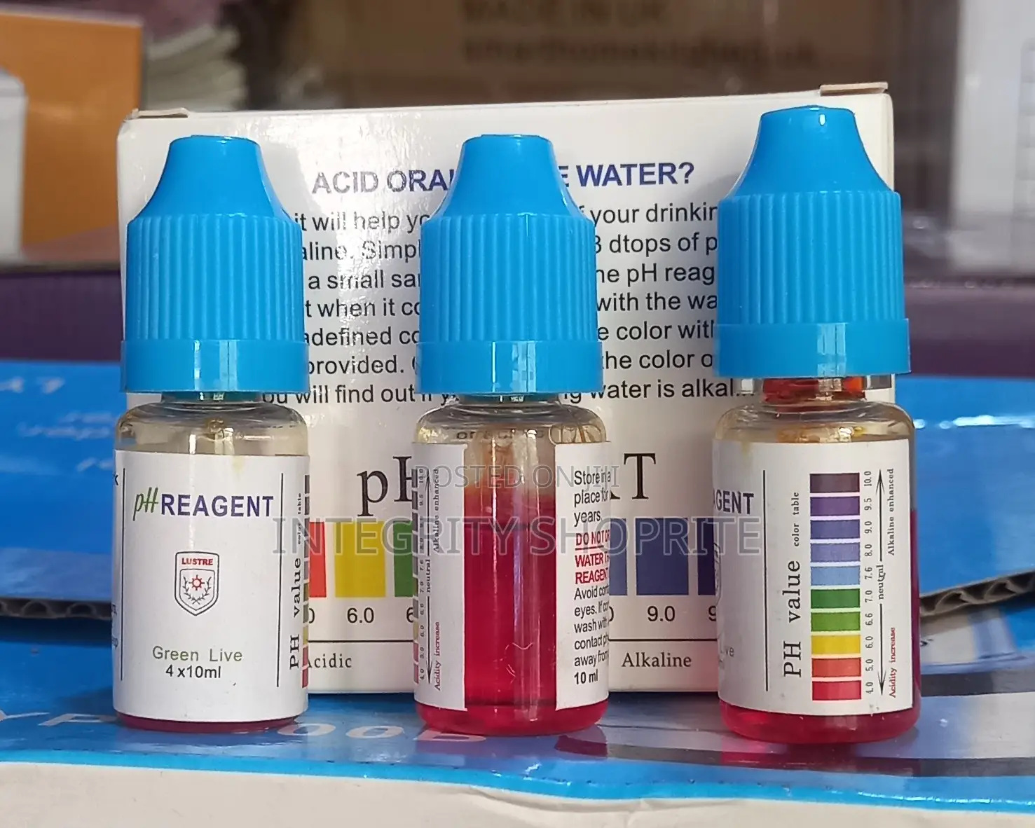 PH Reagent Liquid Tester 3
