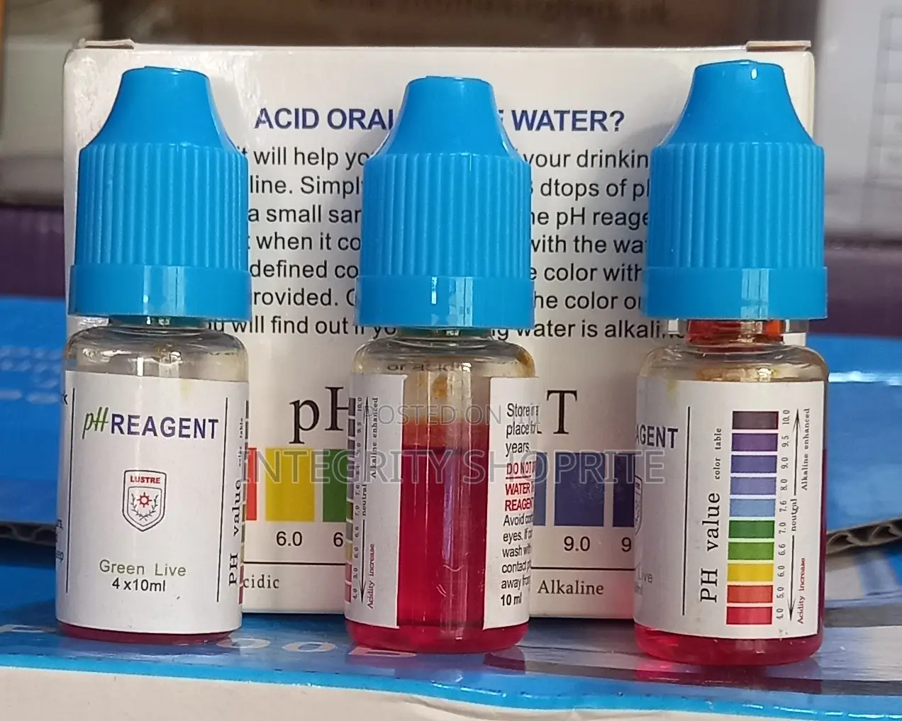 PH Reagent Liquid Tester 3