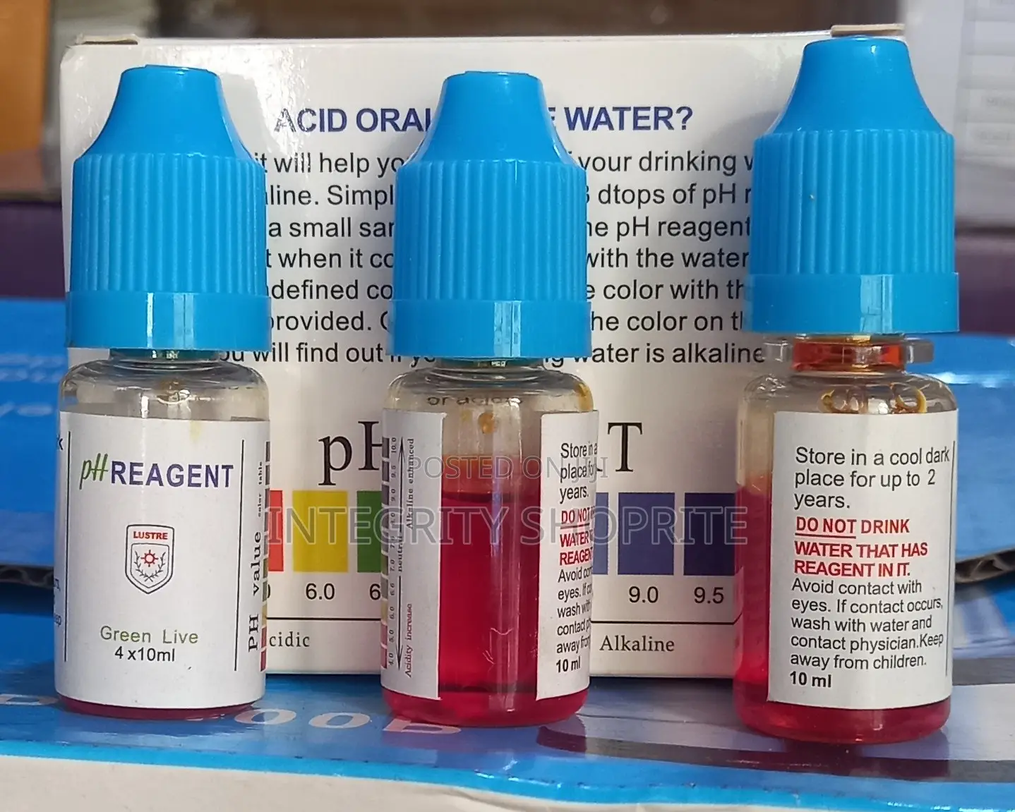 PH Reagent Liquid Tester 3