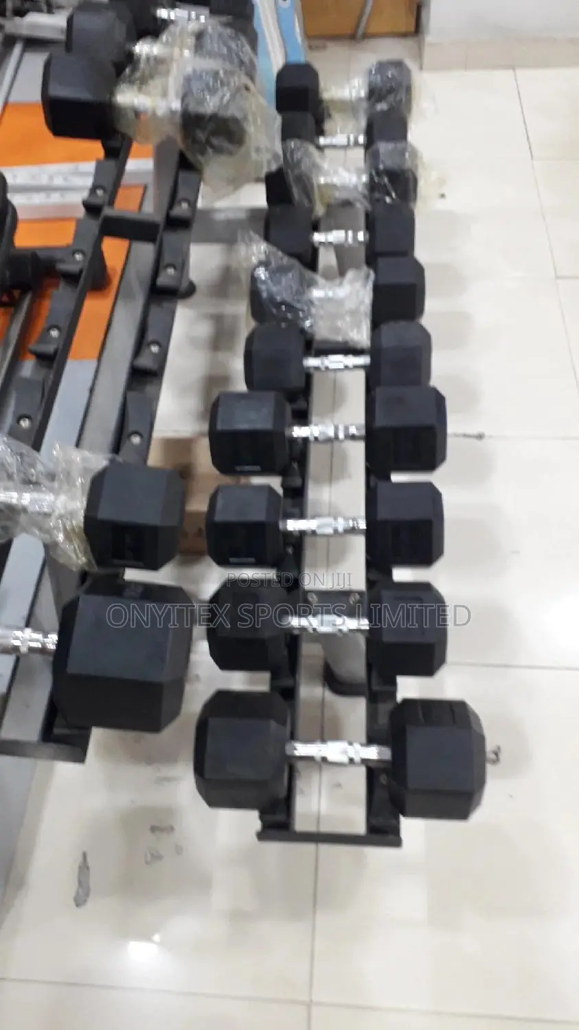 Hex Dumbell Set ( Sales on Per Kg)