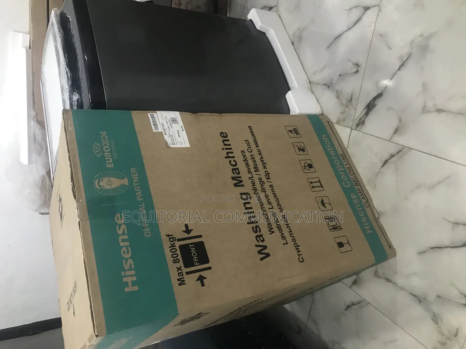 Hisense Top Loader Automatic Washing Machine .