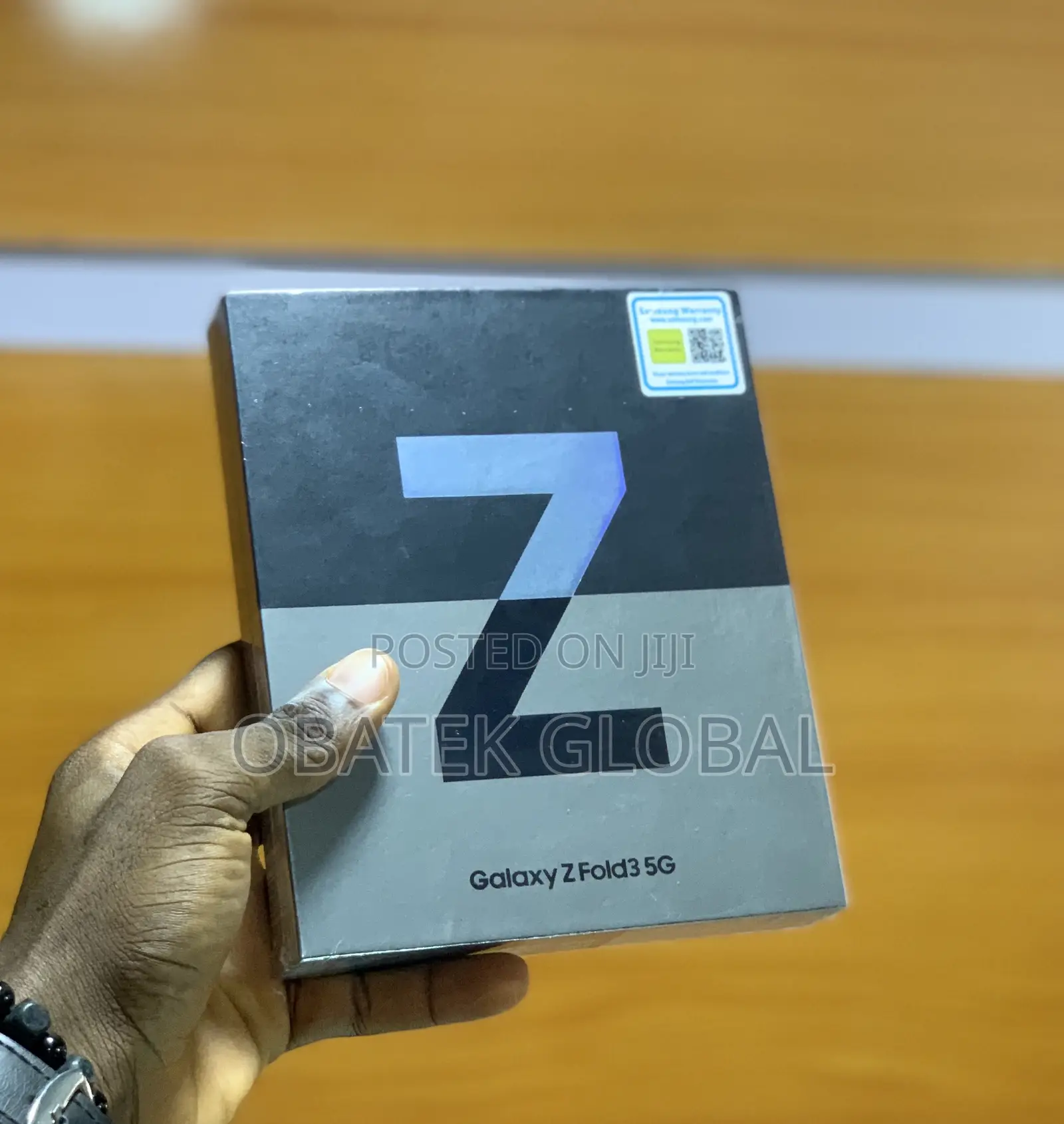 New Samsung Galaxy Z Fold3 5G 256 GB Black