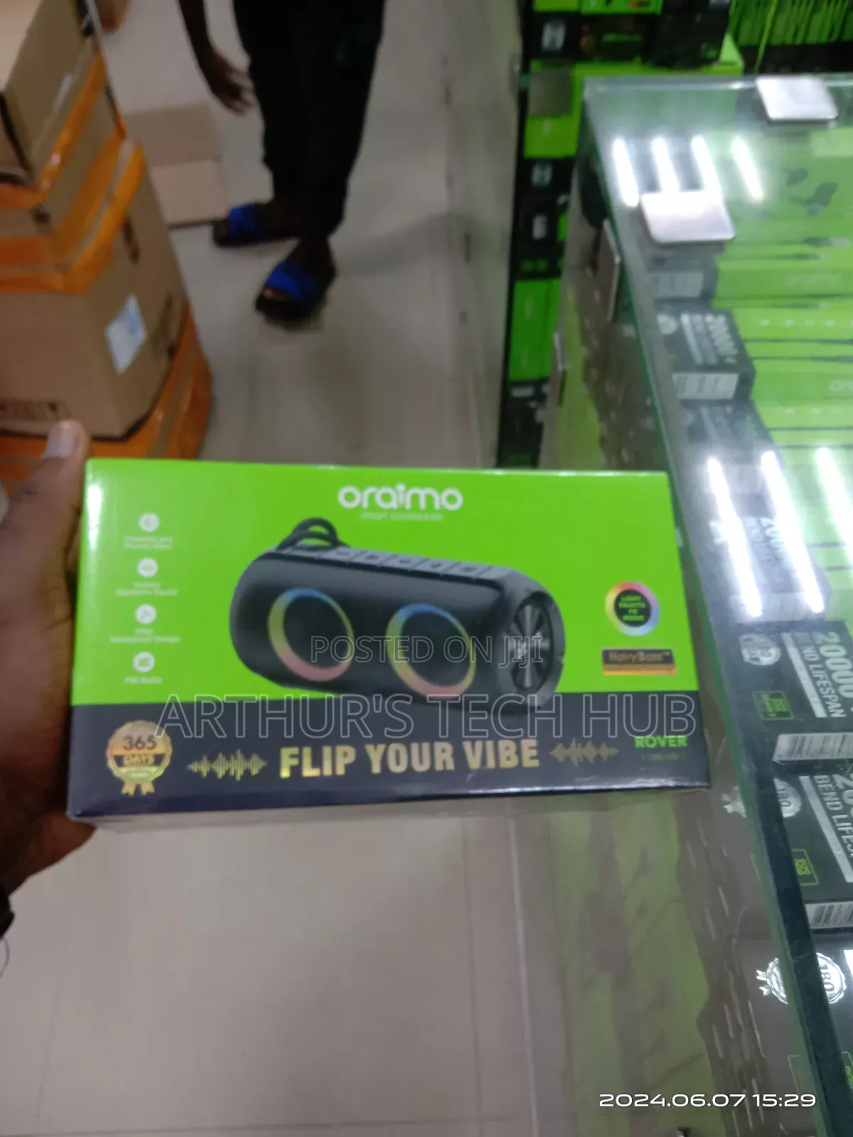 Oraimo Rover 12w Fm Wireless Speaker